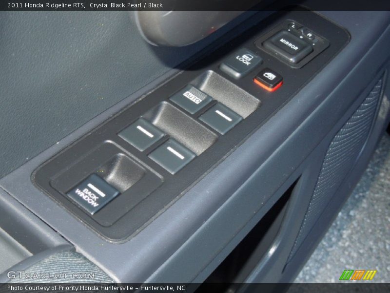 Crystal Black Pearl / Black 2011 Honda Ridgeline RTS