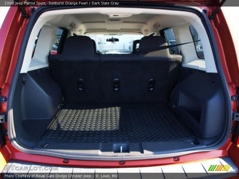 Sunburst Orange Pearl / Dark Slate Gray 2008 Jeep Patriot Sport