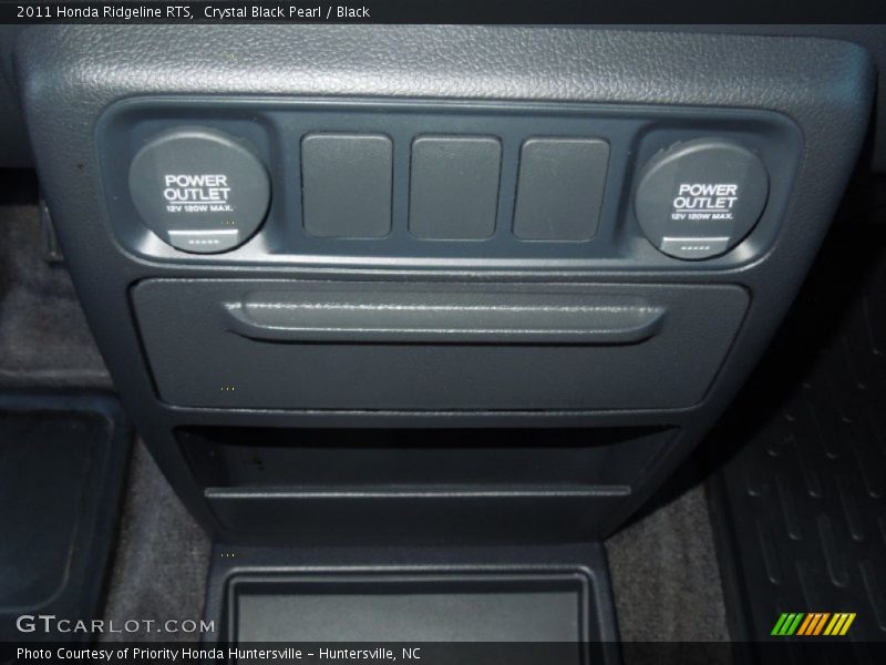 Crystal Black Pearl / Black 2011 Honda Ridgeline RTS