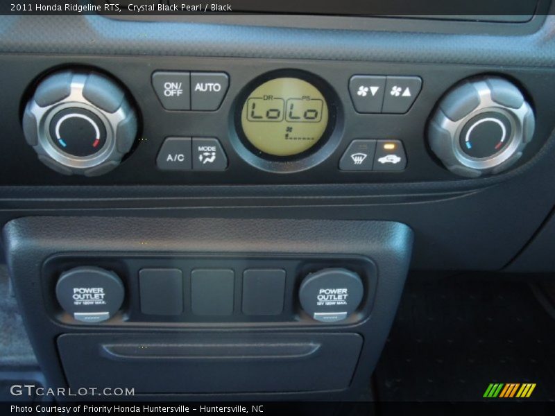 Crystal Black Pearl / Black 2011 Honda Ridgeline RTS