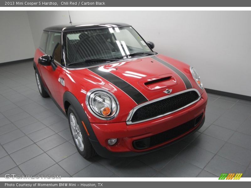 Chili Red / Carbon Black 2013 Mini Cooper S Hardtop