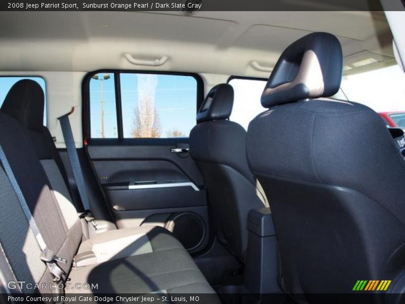 Sunburst Orange Pearl / Dark Slate Gray 2008 Jeep Patriot Sport