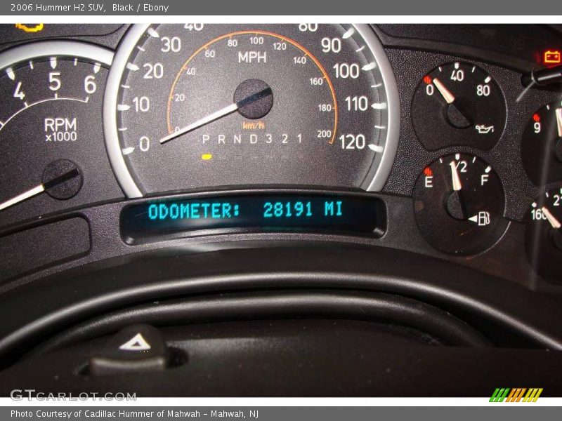 Black / Ebony 2006 Hummer H2 SUV