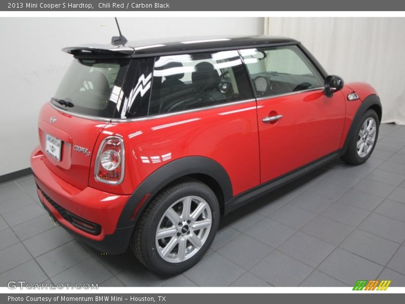 Chili Red / Carbon Black 2013 Mini Cooper S Hardtop