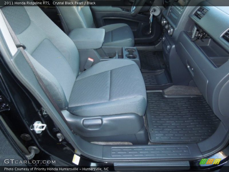 Crystal Black Pearl / Black 2011 Honda Ridgeline RTS