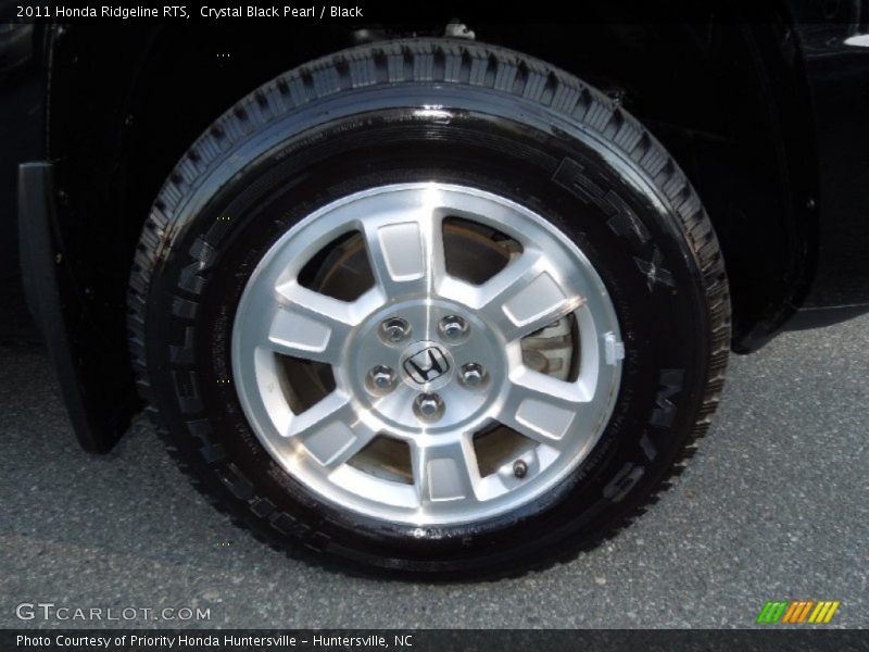 Crystal Black Pearl / Black 2011 Honda Ridgeline RTS