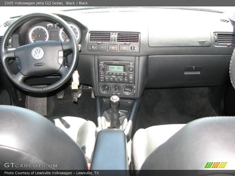 Black / Black 2005 Volkswagen Jetta GLS Sedan