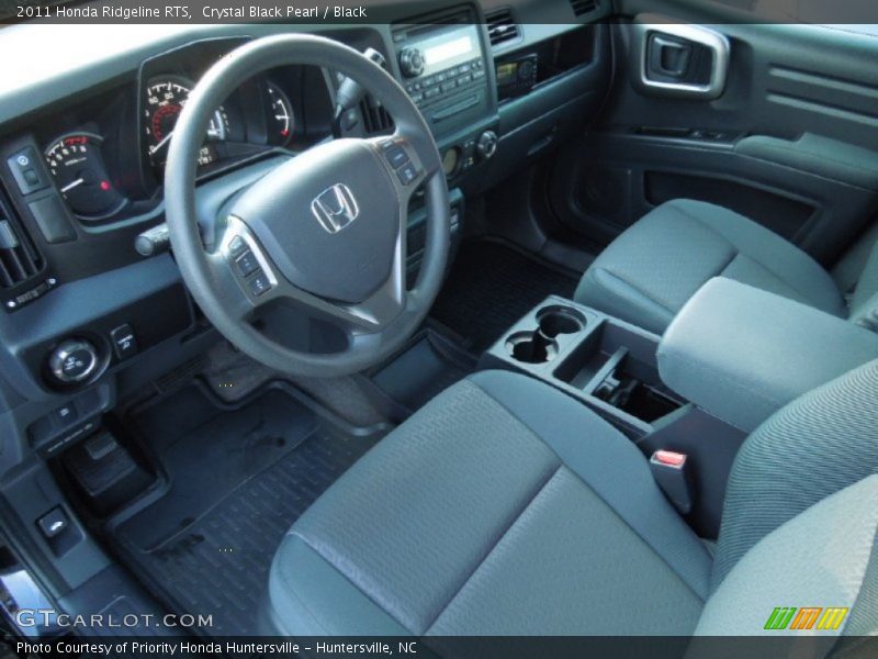 Crystal Black Pearl / Black 2011 Honda Ridgeline RTS