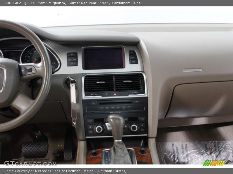 Garnet Red Pearl Effect / Cardamom Beige 2008 Audi Q7 3.6 Premium quattro