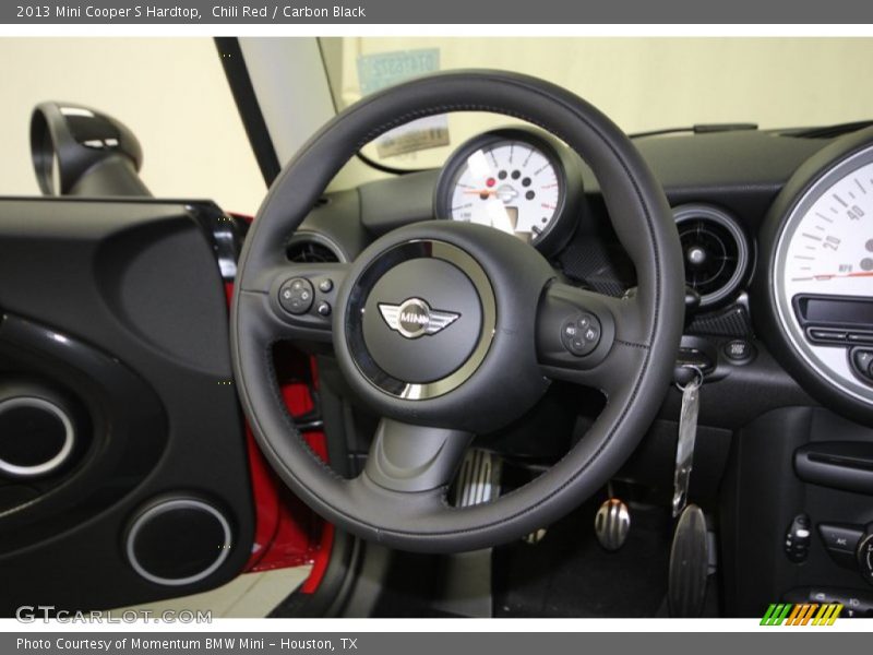 Chili Red / Carbon Black 2013 Mini Cooper S Hardtop