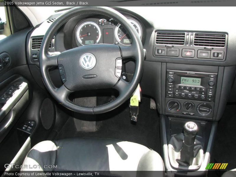 Black / Black 2005 Volkswagen Jetta GLS Sedan