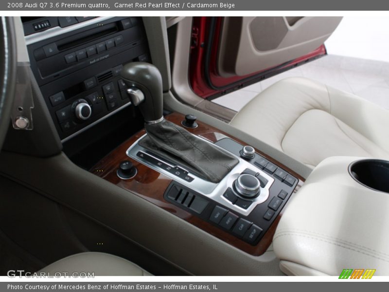 Garnet Red Pearl Effect / Cardamom Beige 2008 Audi Q7 3.6 Premium quattro