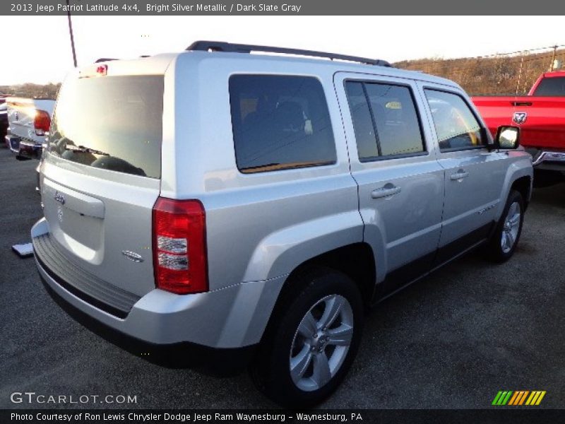 Bright Silver Metallic / Dark Slate Gray 2013 Jeep Patriot Latitude 4x4