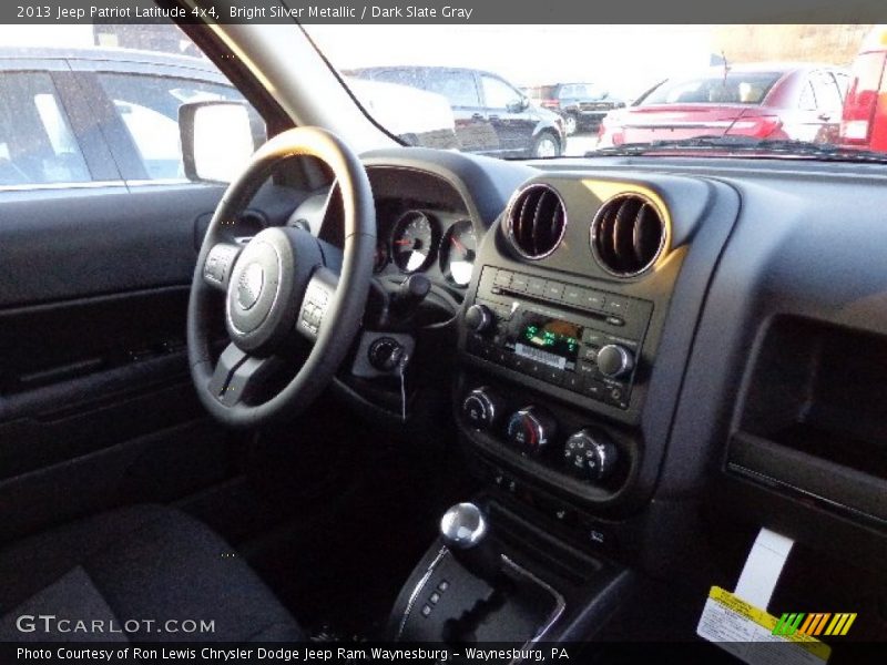 Bright Silver Metallic / Dark Slate Gray 2013 Jeep Patriot Latitude 4x4