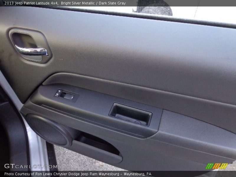 Bright Silver Metallic / Dark Slate Gray 2013 Jeep Patriot Latitude 4x4