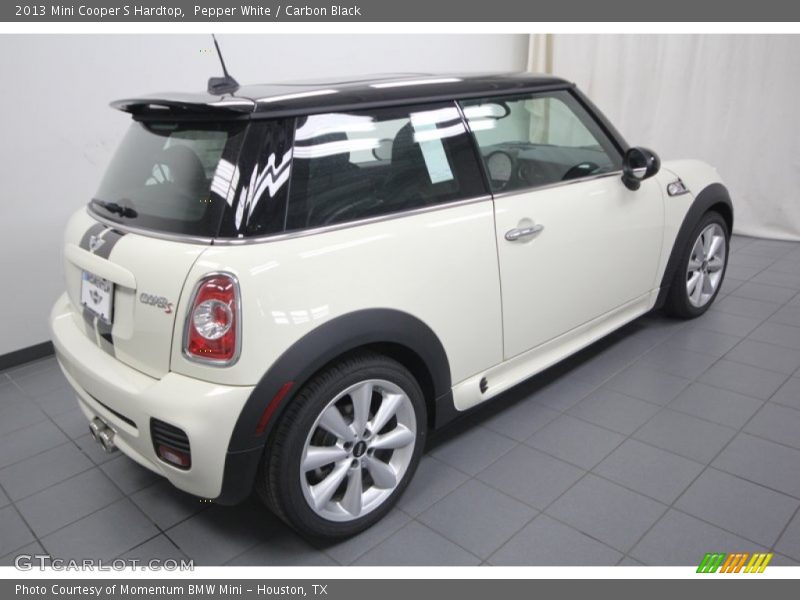 Pepper White / Carbon Black 2013 Mini Cooper S Hardtop