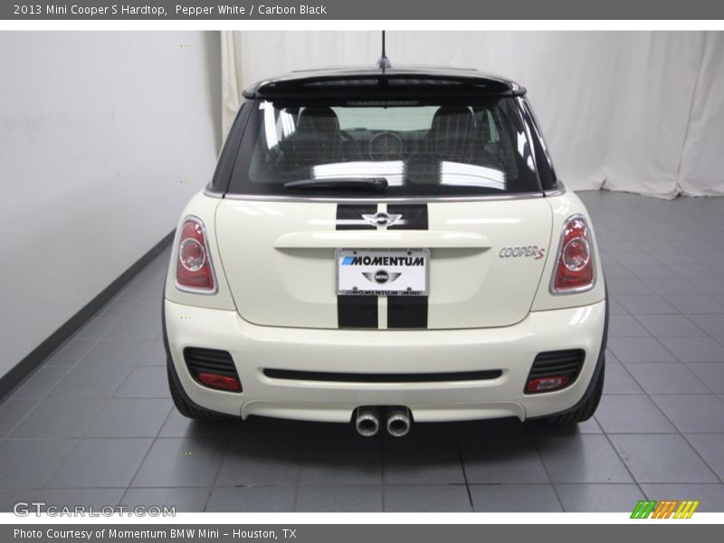 Pepper White / Carbon Black 2013 Mini Cooper S Hardtop