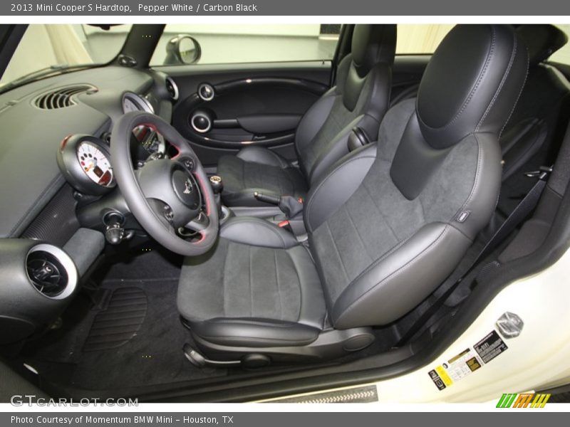 Pepper White / Carbon Black 2013 Mini Cooper S Hardtop