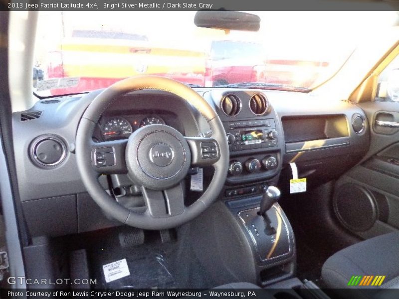 Bright Silver Metallic / Dark Slate Gray 2013 Jeep Patriot Latitude 4x4