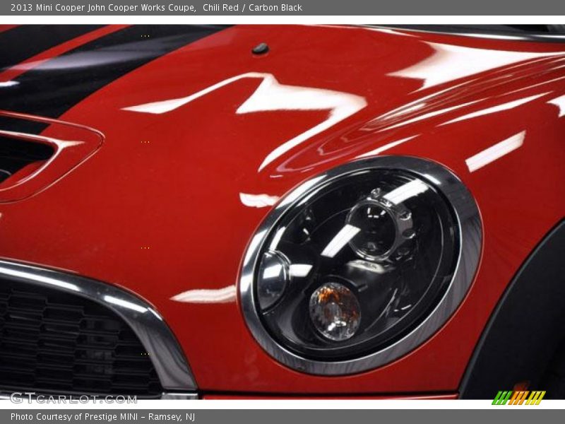 Chili Red / Carbon Black 2013 Mini Cooper John Cooper Works Coupe