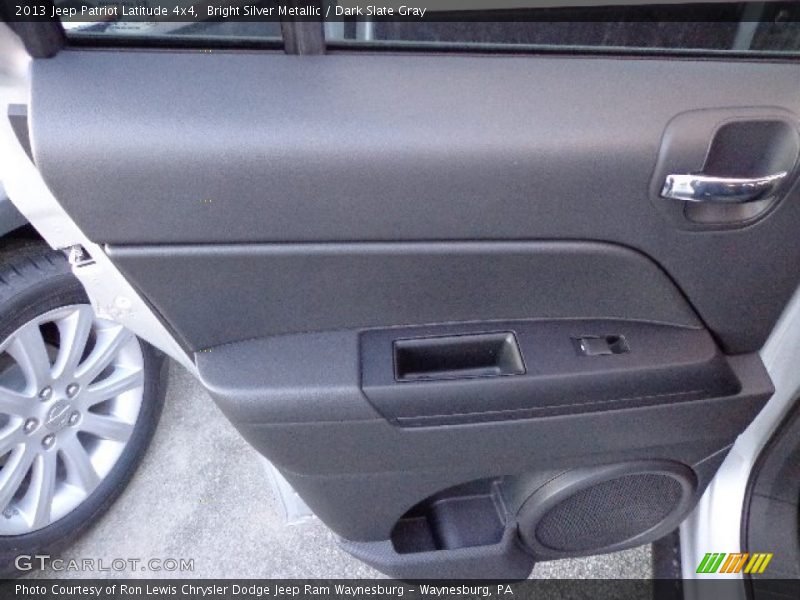 Bright Silver Metallic / Dark Slate Gray 2013 Jeep Patriot Latitude 4x4