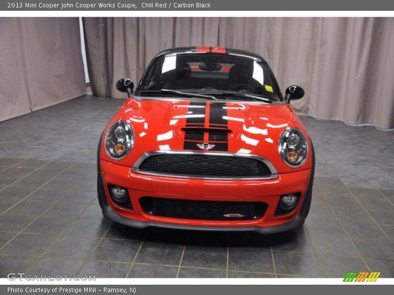 Chili Red / Carbon Black 2013 Mini Cooper John Cooper Works Coupe