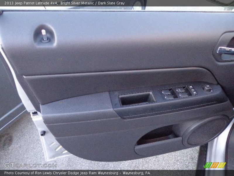 Bright Silver Metallic / Dark Slate Gray 2013 Jeep Patriot Latitude 4x4