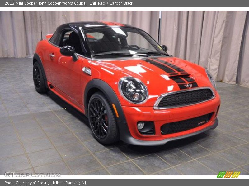 Chili Red / Carbon Black 2013 Mini Cooper John Cooper Works Coupe