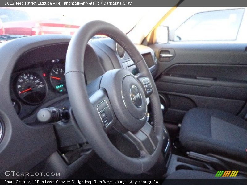 Bright Silver Metallic / Dark Slate Gray 2013 Jeep Patriot Latitude 4x4