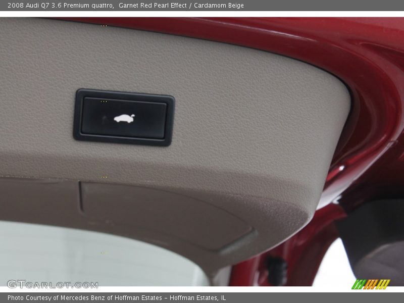 Garnet Red Pearl Effect / Cardamom Beige 2008 Audi Q7 3.6 Premium quattro