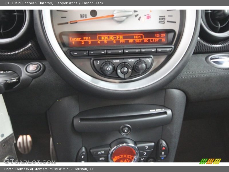 Pepper White / Carbon Black 2013 Mini Cooper S Hardtop