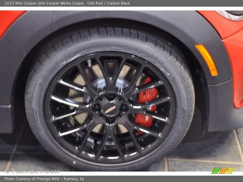 Chili Red / Carbon Black 2013 Mini Cooper John Cooper Works Coupe