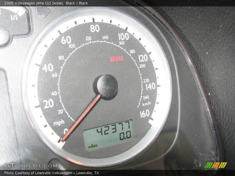 Black / Black 2005 Volkswagen Jetta GLS Sedan
