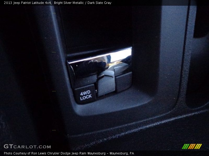 Bright Silver Metallic / Dark Slate Gray 2013 Jeep Patriot Latitude 4x4