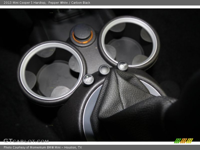 Pepper White / Carbon Black 2013 Mini Cooper S Hardtop