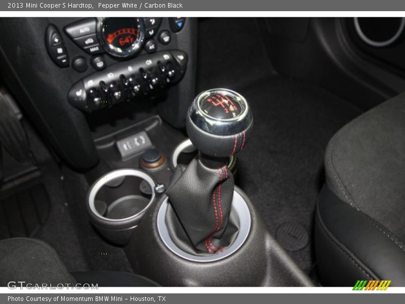 Pepper White / Carbon Black 2013 Mini Cooper S Hardtop