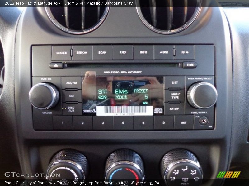 Bright Silver Metallic / Dark Slate Gray 2013 Jeep Patriot Latitude 4x4