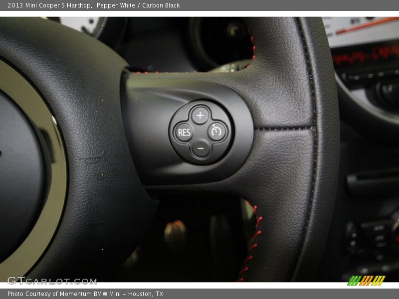 Pepper White / Carbon Black 2013 Mini Cooper S Hardtop