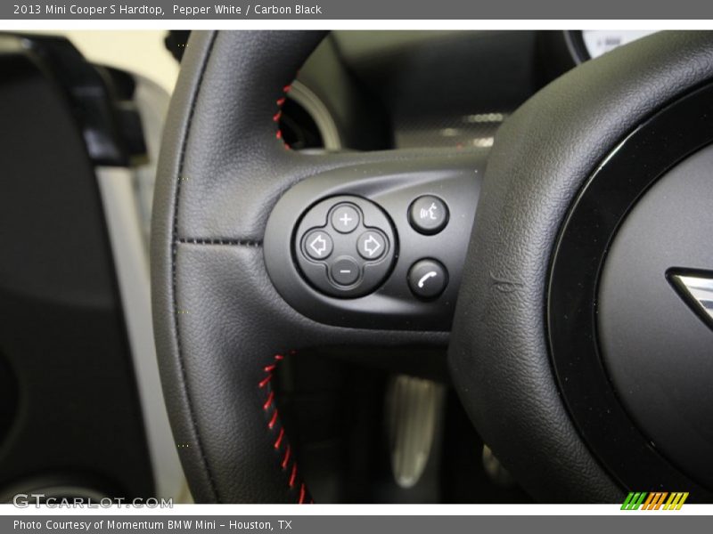 Pepper White / Carbon Black 2013 Mini Cooper S Hardtop