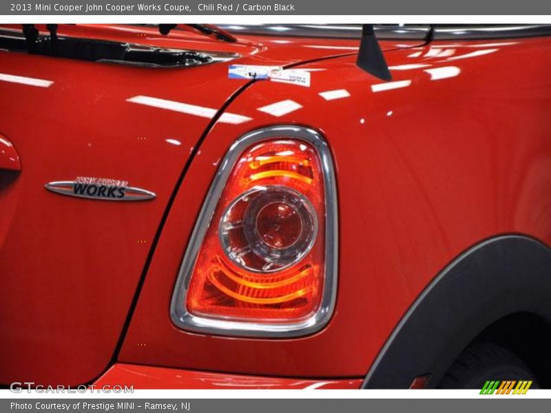 Chili Red / Carbon Black 2013 Mini Cooper John Cooper Works Coupe