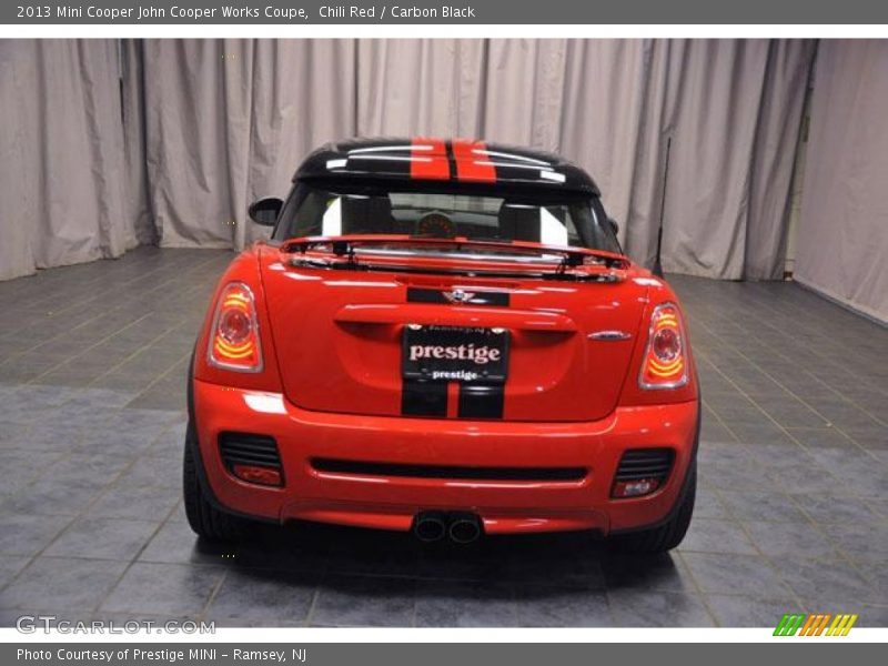 Chili Red / Carbon Black 2013 Mini Cooper John Cooper Works Coupe