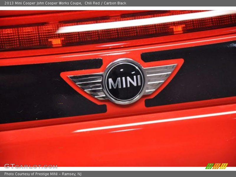Chili Red / Carbon Black 2013 Mini Cooper John Cooper Works Coupe