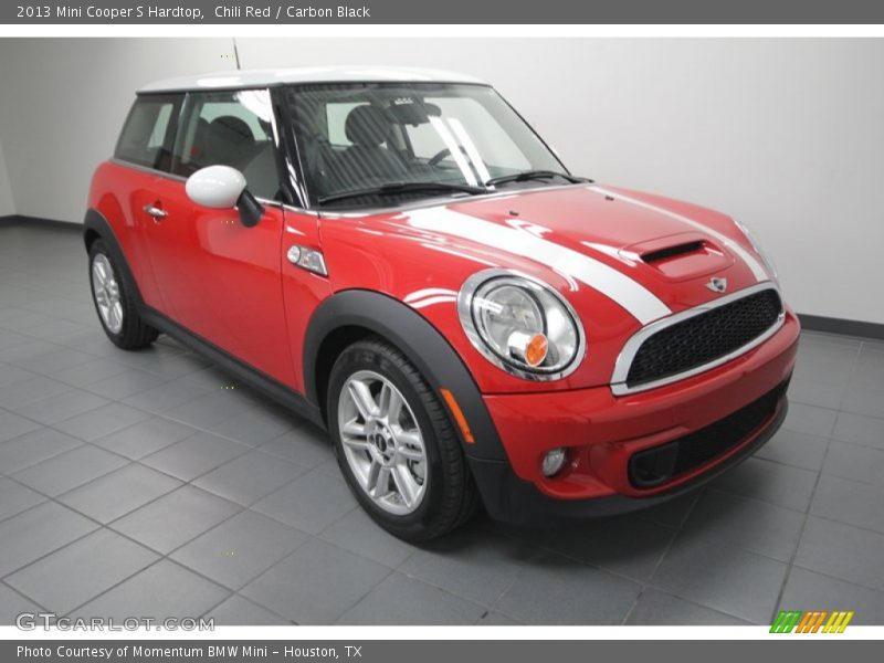 Chili Red / Carbon Black 2013 Mini Cooper S Hardtop