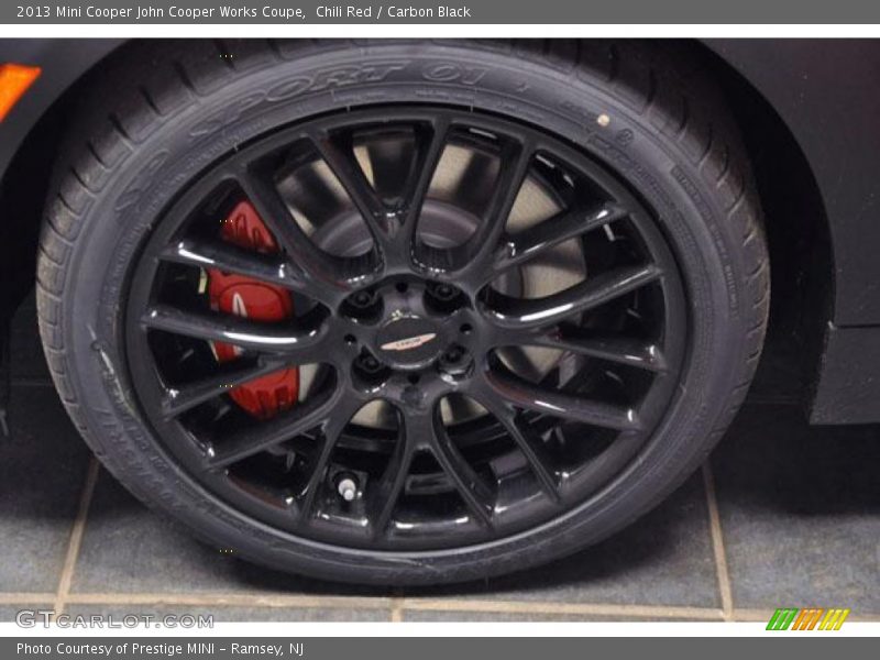 Chili Red / Carbon Black 2013 Mini Cooper John Cooper Works Coupe