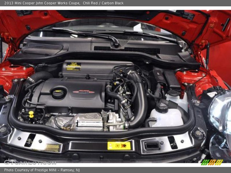  2013 Cooper John Cooper Works Coupe Engine - 1.6 Liter DI Twin-Scroll Turbocharged DOHC 16-Valve VVT 4 Cylinder