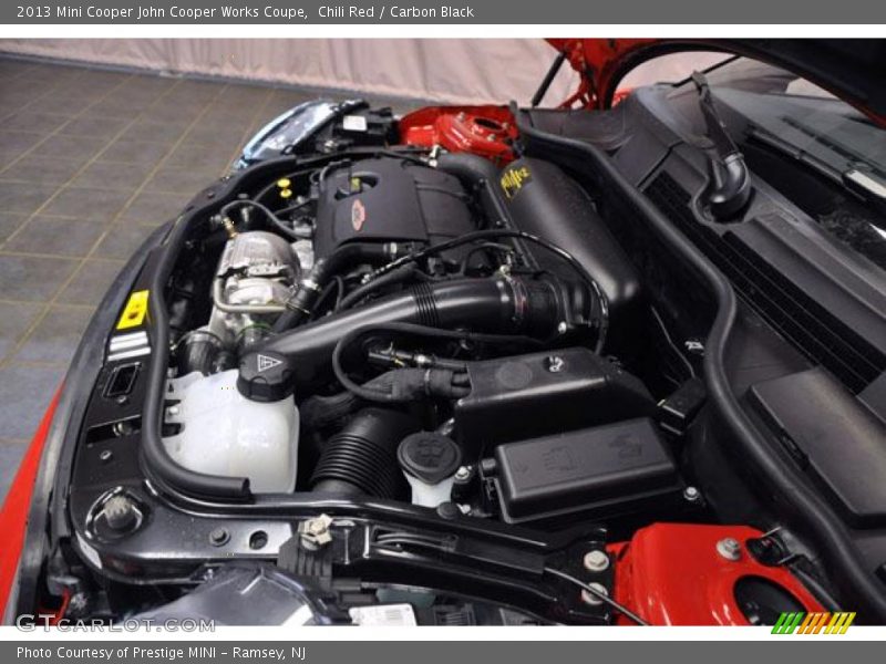 Chili Red / Carbon Black 2013 Mini Cooper John Cooper Works Coupe