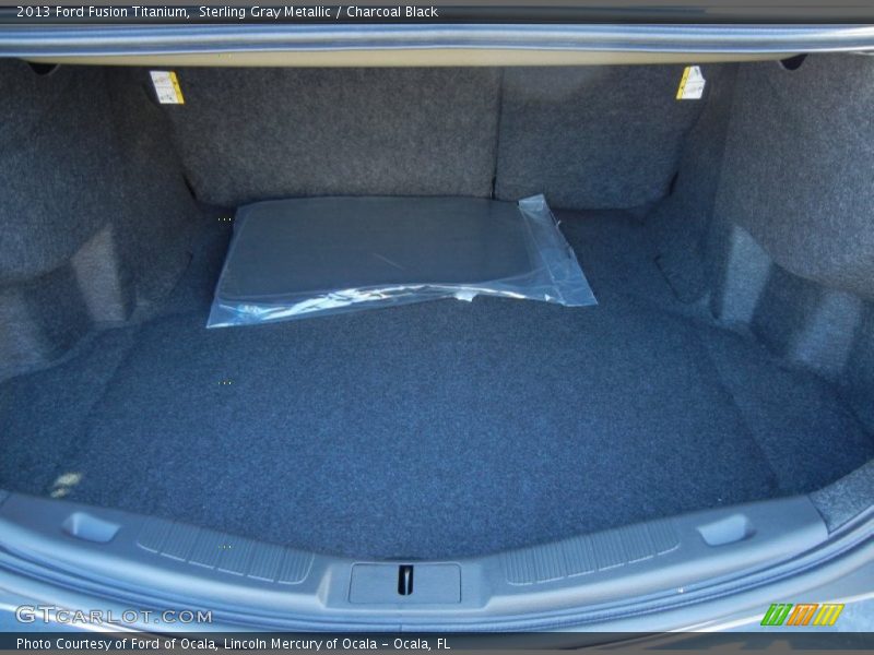  2013 Fusion Titanium Trunk