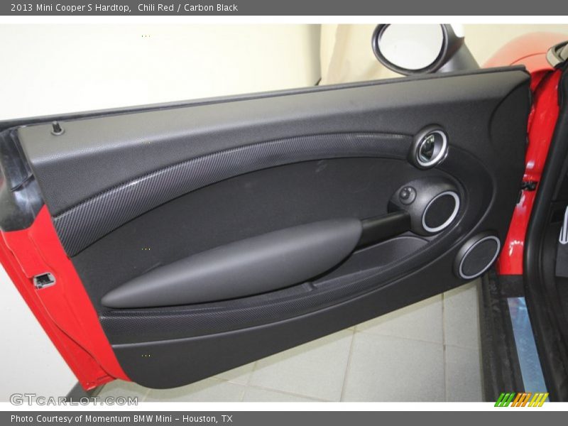 Chili Red / Carbon Black 2013 Mini Cooper S Hardtop