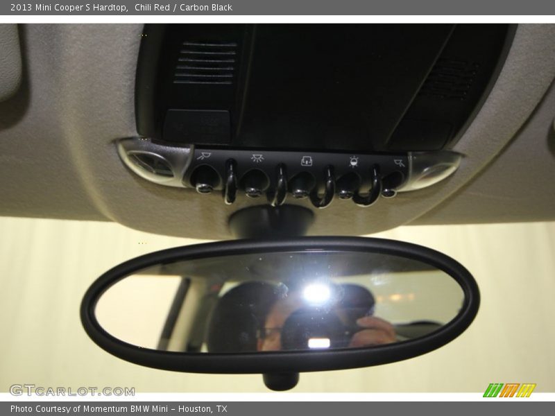Chili Red / Carbon Black 2013 Mini Cooper S Hardtop