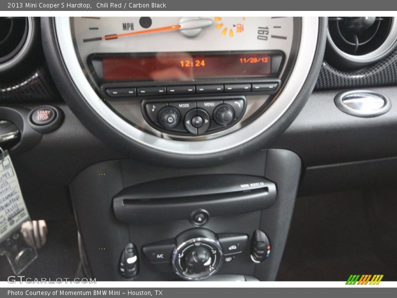 Chili Red / Carbon Black 2013 Mini Cooper S Hardtop